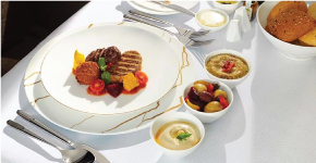 Oman Air Inflight Dining