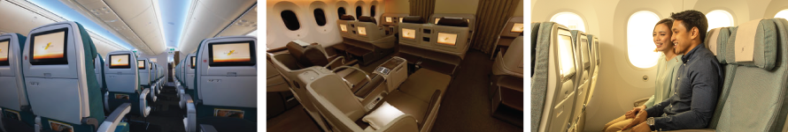interior & stewardess Royal Brunei