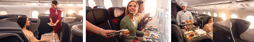 Interior & food Turkish Airlines