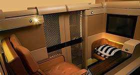 interior Etihad Airways